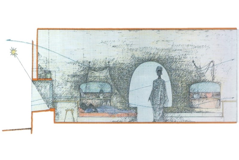 Fig. 4b
André Ravéreau, Convitto del
Liceo tecnico di Ouagadougou,
1980 (da Baudouï R., Potié P.,
2003), © André Ravéreau/ADAGP.
Paris, 2013. Fig. 4b
André Ravéreau, Convitto del
Liceo tecnico di Ouagadougou,
1980 (da Baudouï R., Potié P.,
2003), © André Ravéreau/ADAGP.
Paris, 2013.