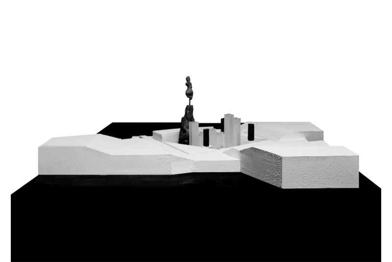 Fig. 11
Il monumento determina il suo
carattere teatroide di architettura
che “guarda lontano e viene
vista da lontano”. Fig. 11
Il monumento determina il suo
carattere teatroide di architettura
che “guarda lontano e viene
vista da lontano”.
