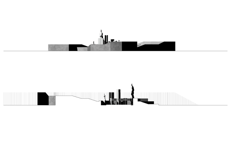 Figg. 4-5
Project sections.