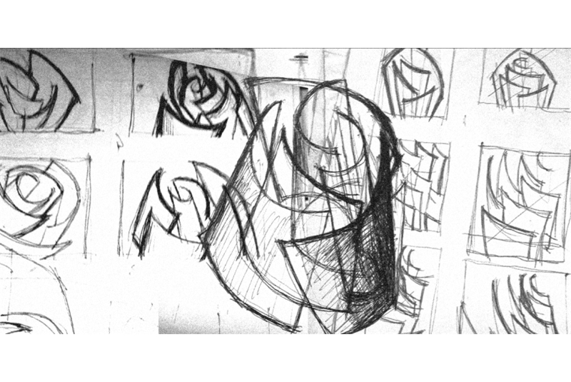 Fig. 2
Bozzetti preparatori.