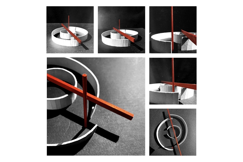 Fig. 9
Foto da varie angolazioni del
modello.