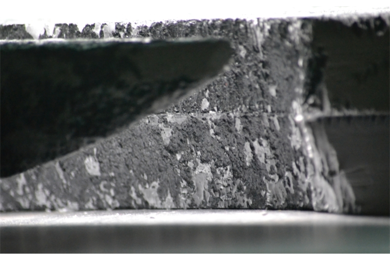 Fig. 10
Scale model of the Excavation -
Dead Work: mixed technique. Fig. 10
Scale model of the Excavation -
Dead Work: mixed technique.