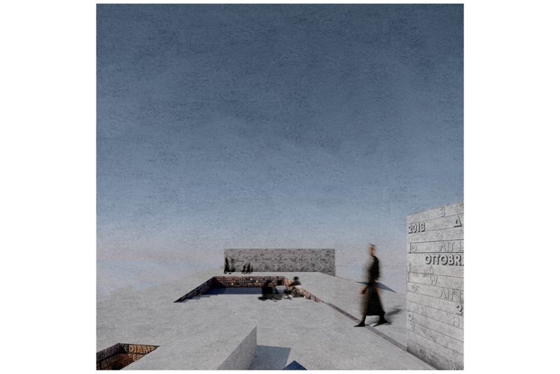 Fig. 8
View from the square level. Fig. 8
View from the square level.