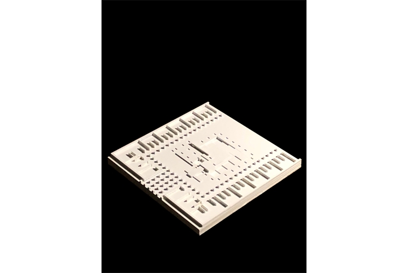 Fig. 1
Vista
del modello. Fig. 1
Vista
del modello.