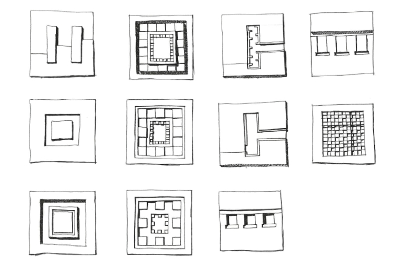 Fig. 3 Sketches of the compositional analysis of the Climat de France. Fig. 3 Sketches of the compositional analysis of the Climat de France.