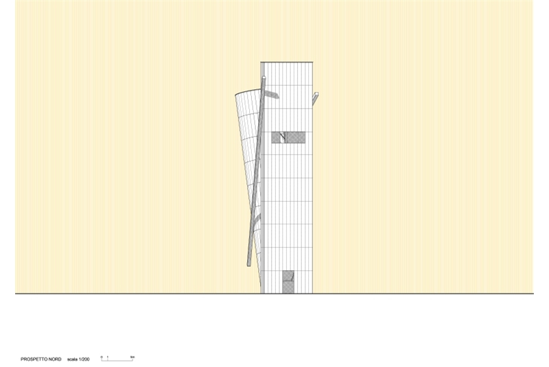 Fig. 13 North Elevation. Fig. 13 North Elevation.