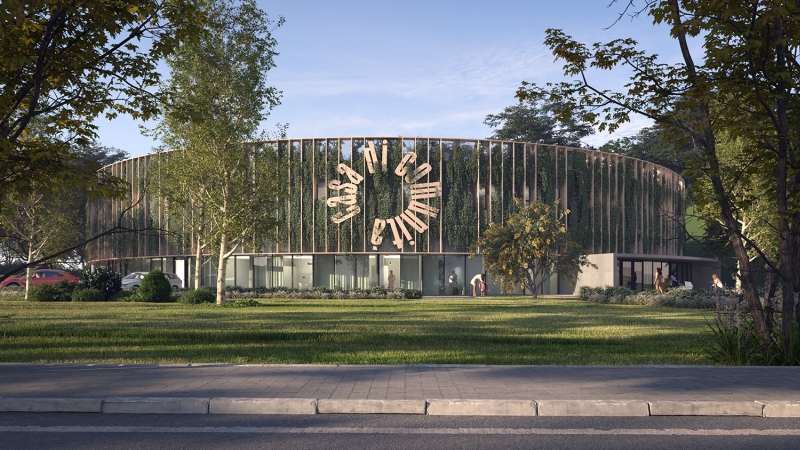 Fig. 20
Stefano Boeri Architetti, Progetto Casa della Comunità di Salò, Brescia, 2022. Render diurno. Fig. 20
Stefano Boeri Architetti, Progetto Casa della Comunità di Salò, Brescia, 2022. Render diurno.