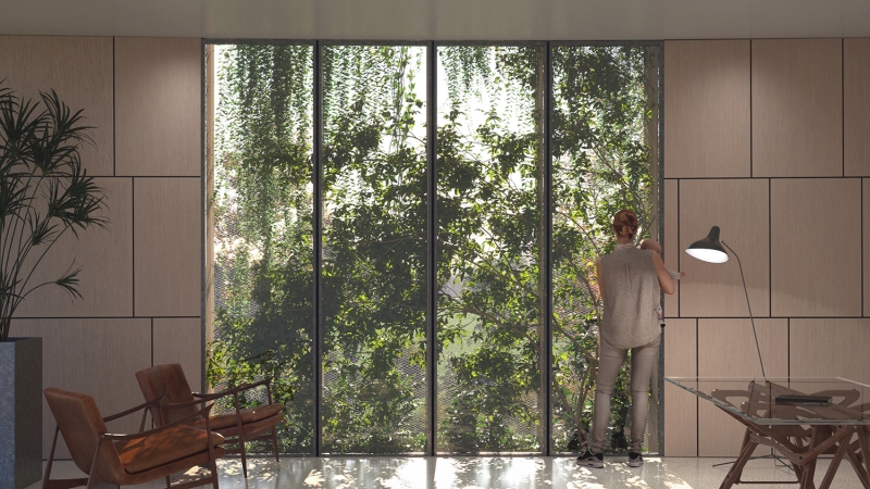 Fig. 22
Stefano Boeri Architetti, Progetto Casa della Comunità di Salò, Brescia, 2022. Vista interna. Fig. 22
Stefano Boeri Architetti, Progetto Casa della Comunità di Salò, Brescia, 2022. Vista interna.