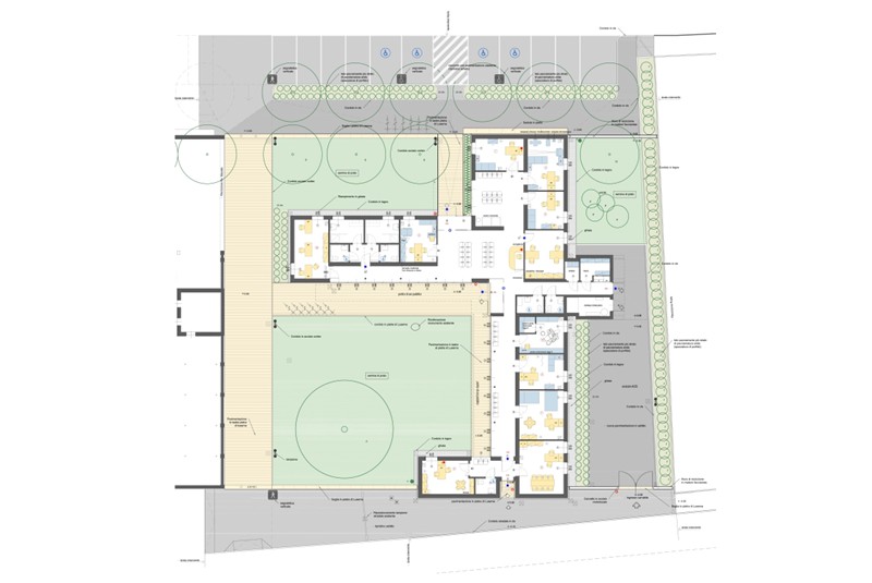 Fig. 1
A+C_Architettura e Città, Health House of Carpaneto Piacentino, Piacenza, 2017. Plan. Fig. 1
A+C_Architettura e Città, Health House of Carpaneto Piacentino, Piacenza, 2017. Plan.