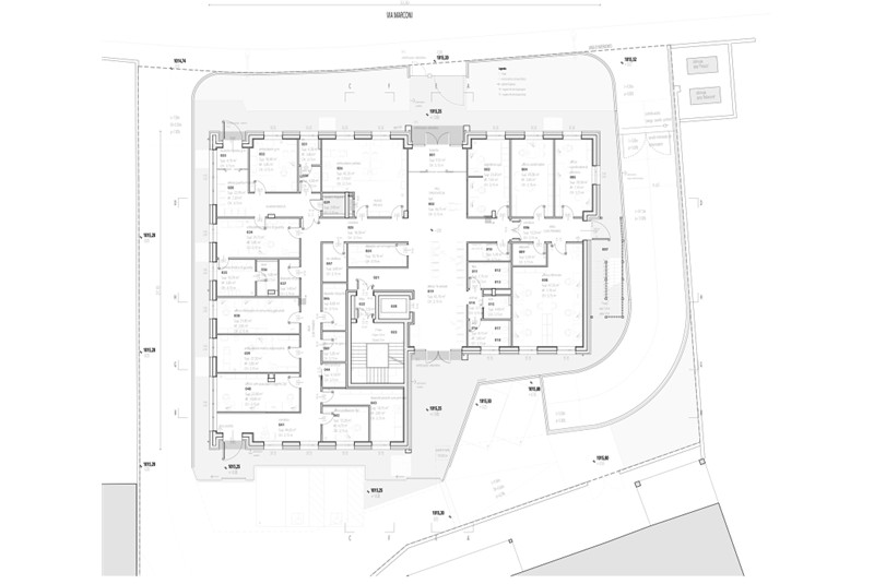 Fig. 24
Weber + Winterle, Progetto Casa della Comunità di Predazzo, Trento, 2023. Plan. Fig. 24
Weber + Winterle, Progetto Casa della Comunità di Predazzo, Trento, 2023. Plan.