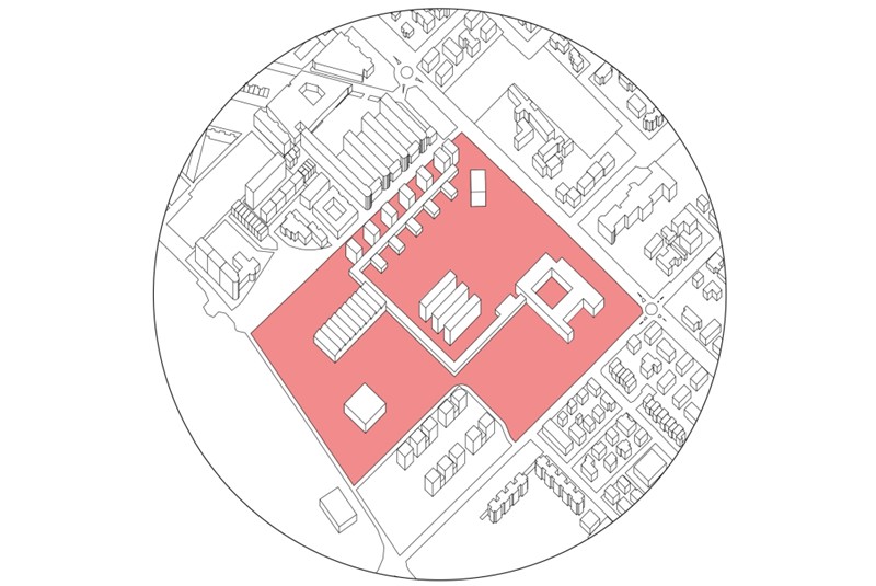 Fig. 11
Criterio analitico 4: identit&agrave; formale dell&rsquo;area per il Luogo-Centro di Salute Comunitaria.
&copy;UALab, Ricerca UNIPR