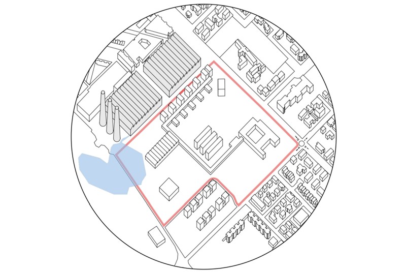 Fig. 14
Criterio analitico 7: fattori negativi di condizionamento per la salubrit&agrave; dell&rsquo;area del Luogo-Centro di Salute Comunitaria.
&copy;UALab, Ricerca UNIPR