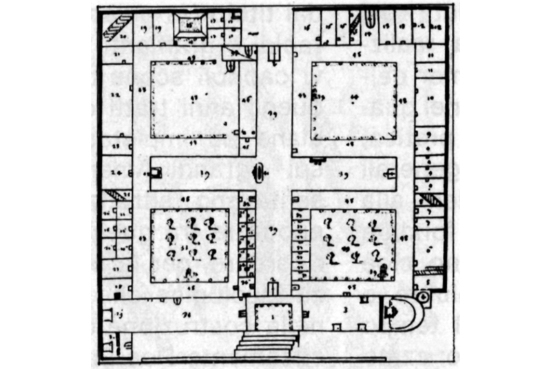 Fig. 39 - Ospedale San Matteo di Pavia, 1449. 