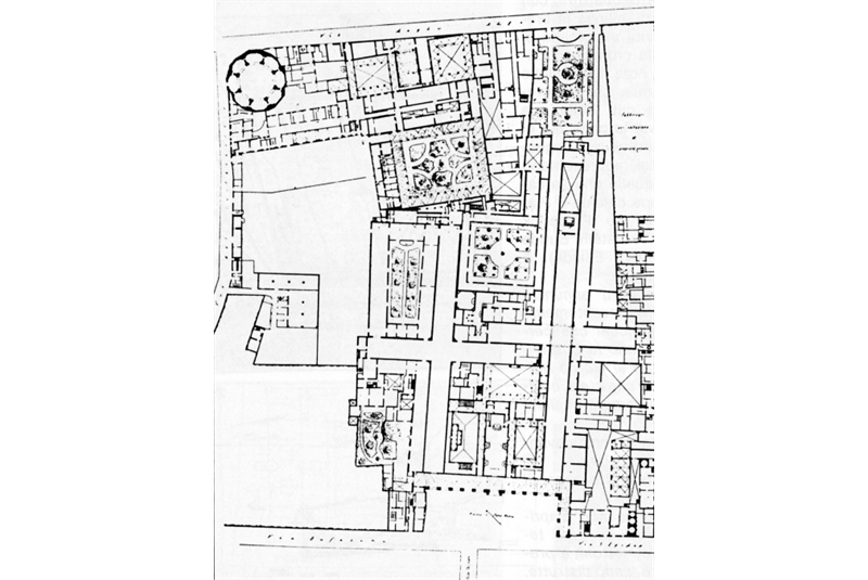 Fig. 41
- Ospedale di Santa Maria Nuova, Firenze 1445 / Santa Maria Nuova Hospital, Florence 1445.