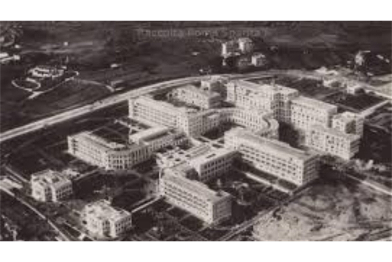 Fig. 77 -
Emanuele Caniggia, Ospedale Forlanini, Roma, 1934. 
