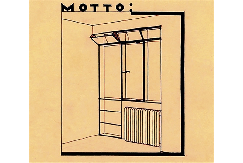 Fig. 97
- Alvar Aalto, Sanatorio di Paimio, 1929-33. Particolare / Paimio Sanatorium. Detail.