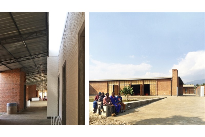 Figg. 7-8
ASA Studio, Rugerero Health Center, Ruanda, Africa, 2017. Viste interne ed esterne
© ASA Studio Figg. 7-8
ASA Studio, Rugerero Health Center, Ruanda, Africa, 2017. Viste interne ed esterne
© ASA Studio