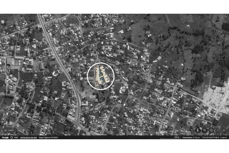 Fig. 1
ASA Studio, Rugerero Health Center, Ruanda, Africa, 2017. Individuazione territoriale.
© Google maps