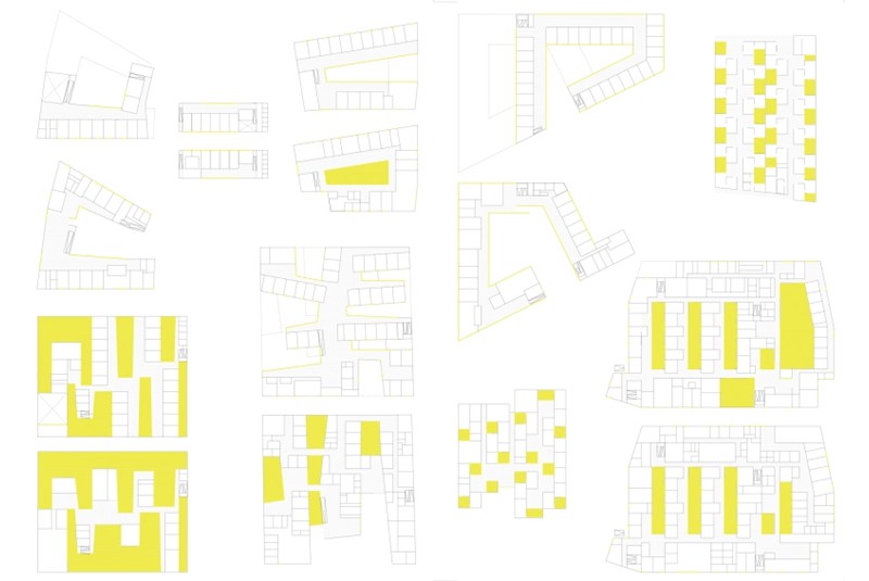 Fig. 13
estudio_entresitio, 3*1, Health care centers in Madrid: SanBlas 2005-07; Usera 2005-09; Villaverde 2007-10. Program bars: patios and public spaces.
© estudio_entresitio. Fig. 13
estudio_entresitio, 3*1, Health care centers in Madrid: SanBlas 2005-07; Usera 2005-09; Villaverde 2007-10. Program bars: patios and public spaces.
© estudio_entresitio.