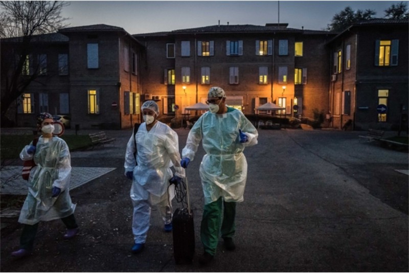 Fig. 1
A UMM team from Parma (ph. Carlo Cozzoli). Fig. 1
A UMM team from Parma (ph. Carlo Cozzoli).