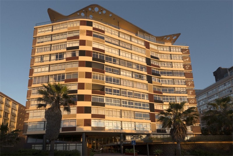 Fig. 1
Facciata principale, Edificio Las
Vegas, Durban 2023 (Angela
Buckland).