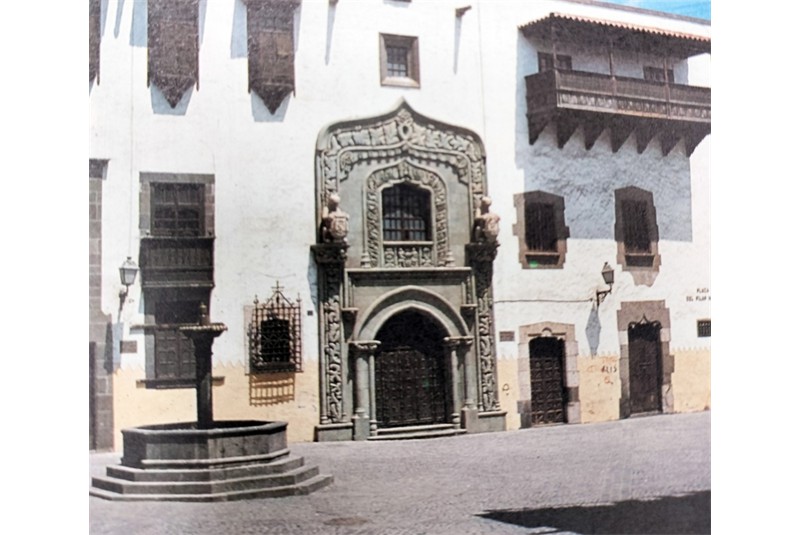 Fig. 12
Casa de Col&oacute;n di Las Palmas de
Gran Canaria (Polesello 1990, p.
205).