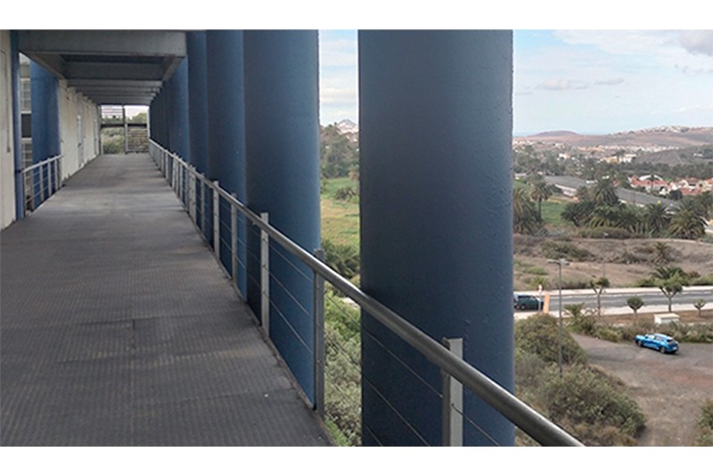 Fig. 17
Foto delle facolt&agrave; di Scienze del
Mare, Matematica e Informatica
di Tafira. &copy; C. Dallatomasina.