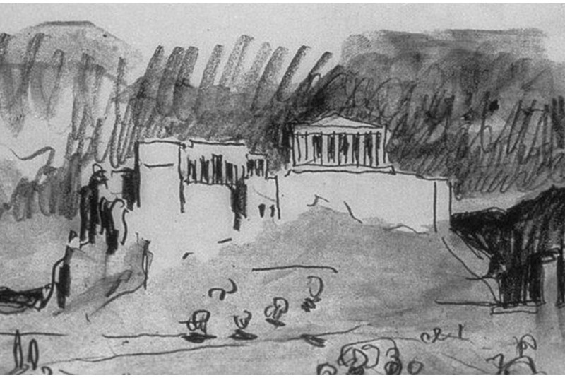 Fig. 13
Sketches by Le Corbusier for the Acropolis of Athens (Le Corbusier 1966). Fig. 13
Sketches by Le Corbusier for the Acropolis of Athens (Le Corbusier 1966).