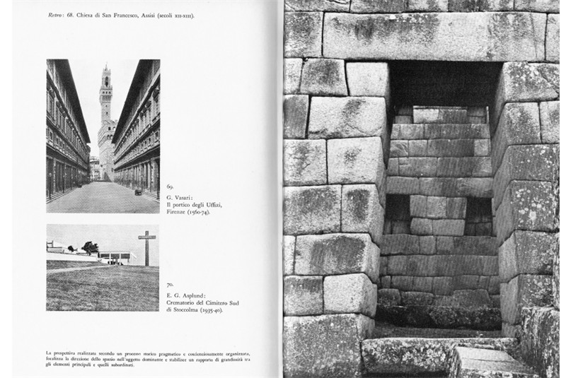 Figs. 24 a-b
Two pages from the book Ernesto N. Rogers, Esperienza dell'architettura, Einaudi, Turin, 1958.