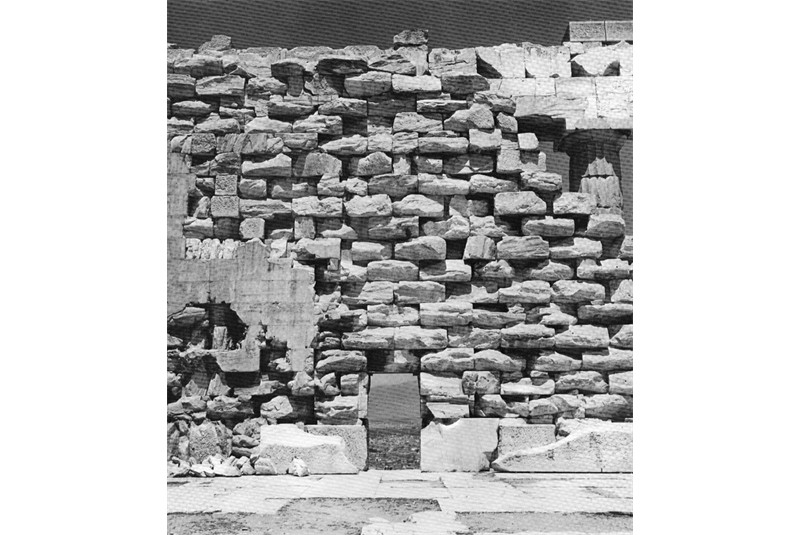 Figs. 8 a-b-c
Giuseppe Pagano, photographs of the Acropolis in Athens, 1941. (Cesare De Seta, Giuseppe Pagano fotografo, Electa, Milan 1979, pp. 58&ndash;61).