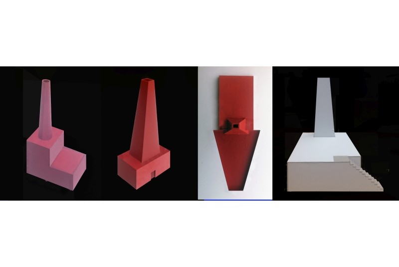 Fig. 26 - GT#3-Porto, IPL: modelli in scala
delle diverse soluzioni ipotizzate
da Álvaro Siza per la zona
tecnica, FAUP (gruppo 6: Gert
Christjanson, Kristiina Teresa
Kuusik, Anna Lopes, Quentin
Pechinot, Ioannis Soufleris, Sofia
Tagliatesta). Fig. 26 - GT#3-Porto, IPL: modelli in scala
delle diverse soluzioni ipotizzate
da Álvaro Siza per la zona
tecnica, FAUP (gruppo 6: Gert
Christjanson, Kristiina Teresa
Kuusik, Anna Lopes, Quentin
Pechinot, Ioannis Soufleris, Sofia
Tagliatesta).