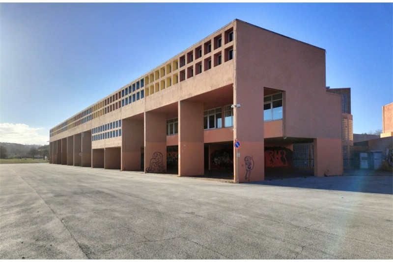 Fig. 9 - GT#1, Pesaro: Carlo Aymonino,
Campus Scolastico Superiore,
1970-1988. Foto UNIBO team,
12 gennaio 2024