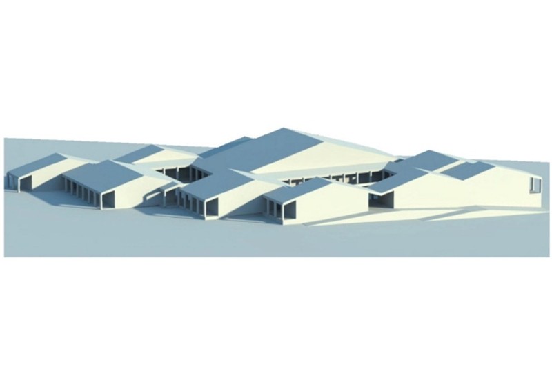 Fig. 5
Adwa: Health Center, renderings
by Lucio Barbera and A.I. Del Monaco
(2010).