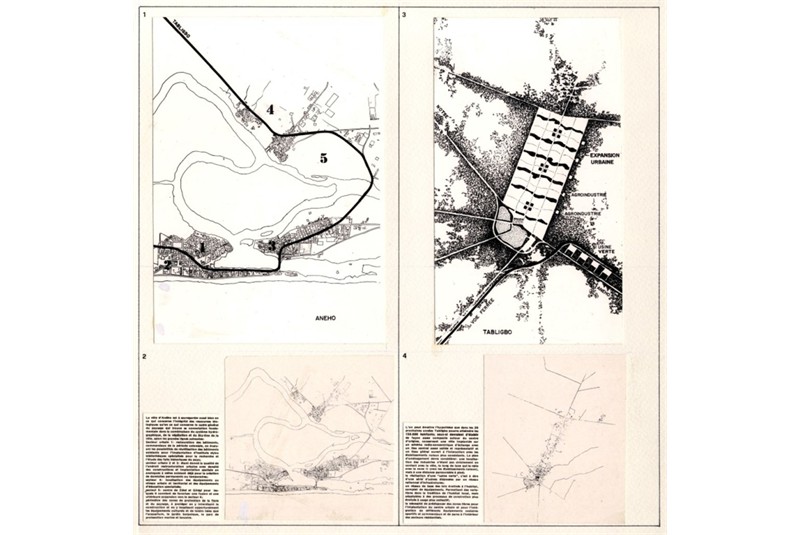 Fig. 1
Hand drawing by Lucio Barbera.
General idea sketched on one
of the urban centers analyzed,
Tabligbo, subject to significant,
but certainly minor (compared
to Lomé), immigration from the
innermost areas. Spatial settlement
pattern. Fig. 1
Hand drawing by Lucio Barbera.
General idea sketched on one
of the urban centers analyzed,
Tabligbo, subject to significant,
but certainly minor (compared
to Lomé), immigration from the
innermost areas. Spatial settlement
pattern.