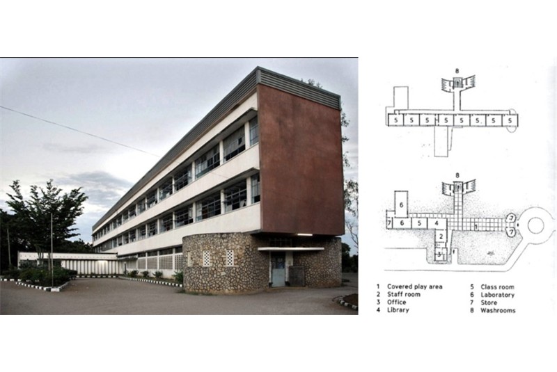 Fig. 2 Anthony B. Almeida, Scuola San Xavier, Dar es Salaam,
1955.