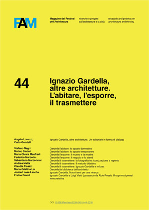 Copertina 44-2018 Gardella